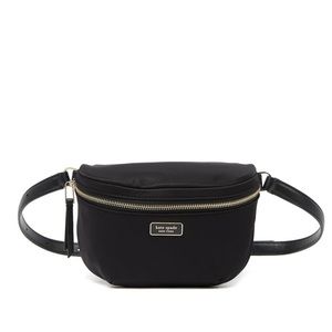 Kate Spade Dawn Belt Bag Fanny pack nylon blackNWT